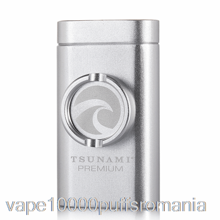 Vape Romania Tsunami Dugout And Grinder Silver